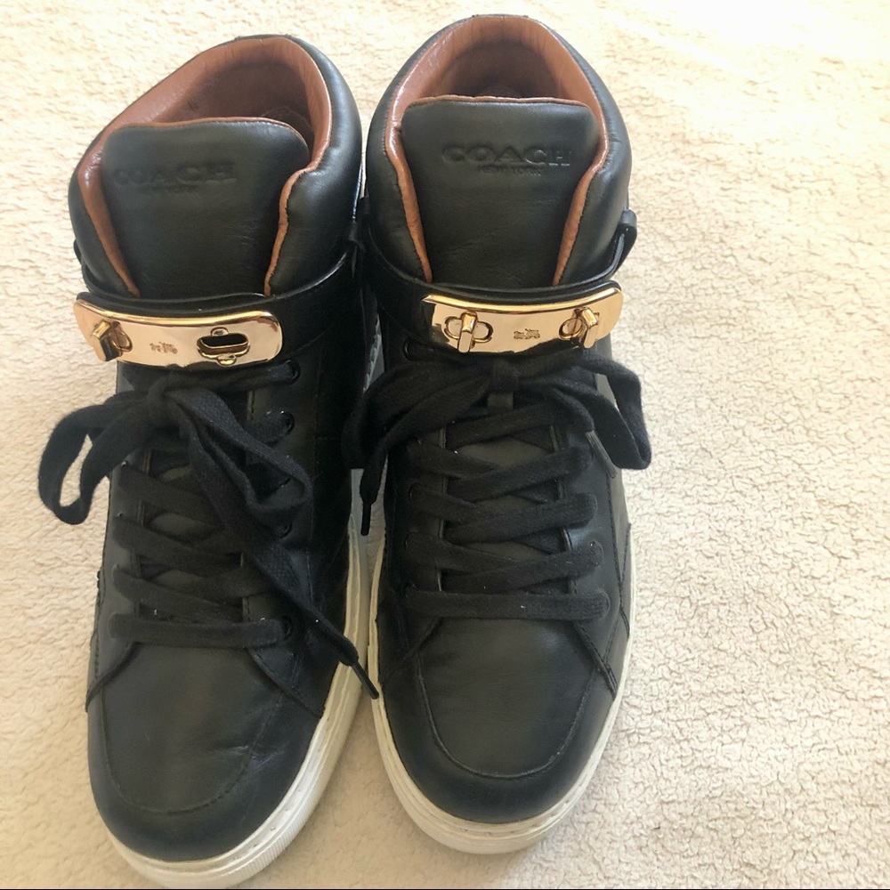 Coach Richmond Soft Napa #Q7091 Black 8.5B - Picture 3 of 10